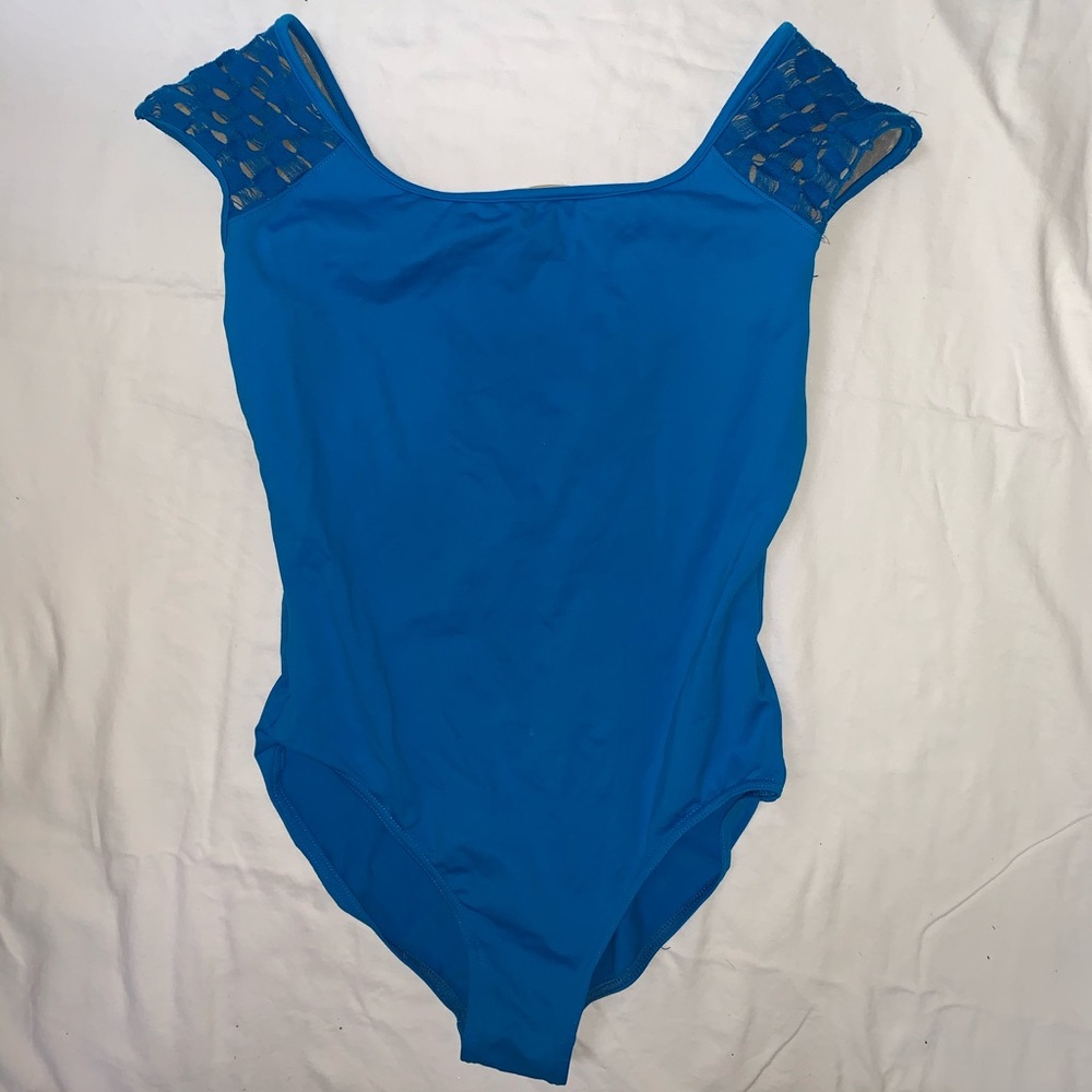 Mirella blue leotard